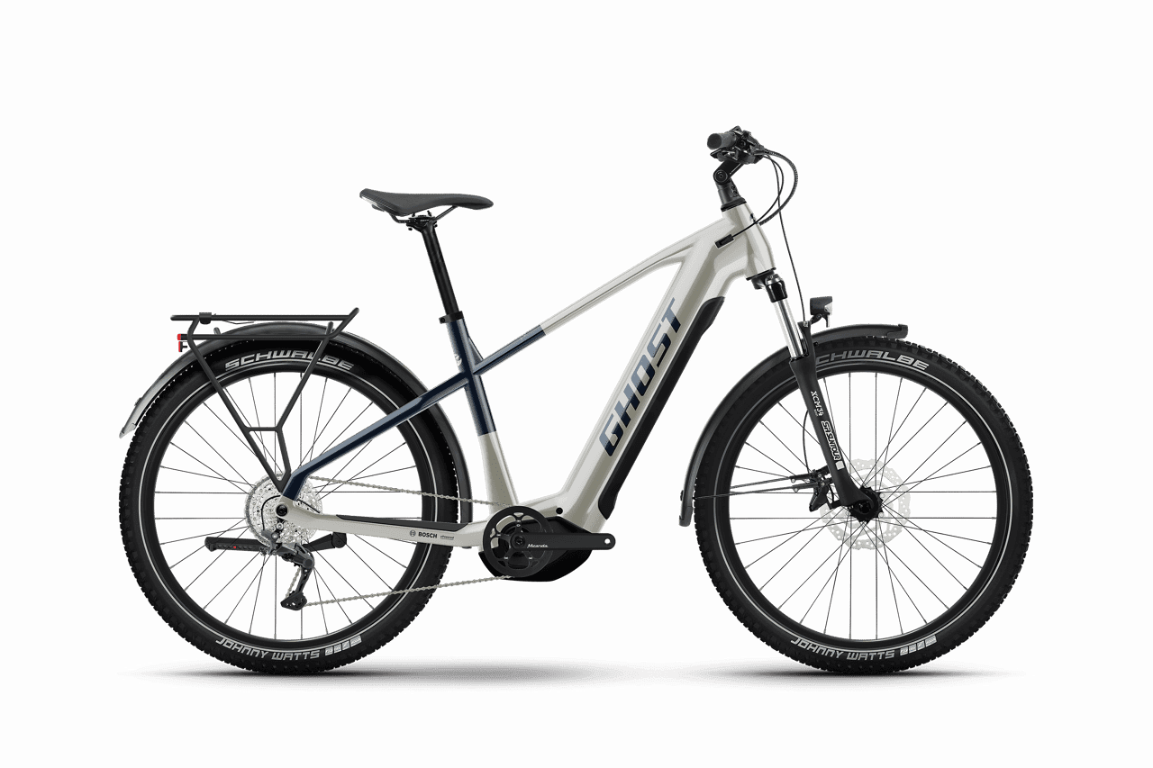 GHOST E-TERU UNIVERSAL pearl warm grey/pearl dark blue - glossy