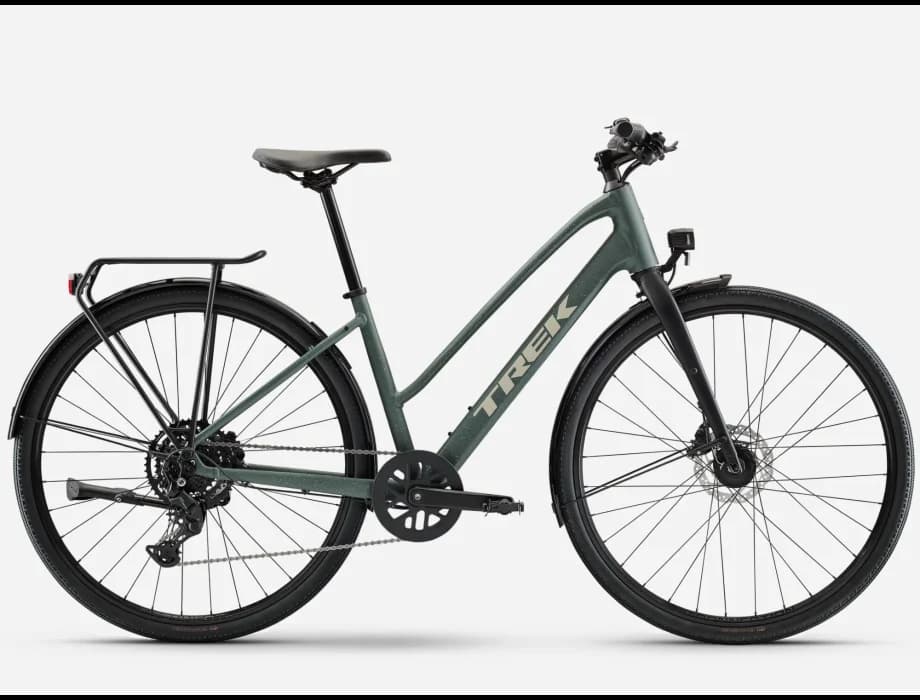 TREK FX Sport AL Equipped Midstep 2026 Keswick Green'Lichen Green Splatter