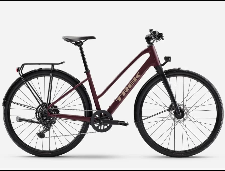 TREK FX Sport AL Equipped Midstep 2026 Cobra Blood'Sedona Red Splatter