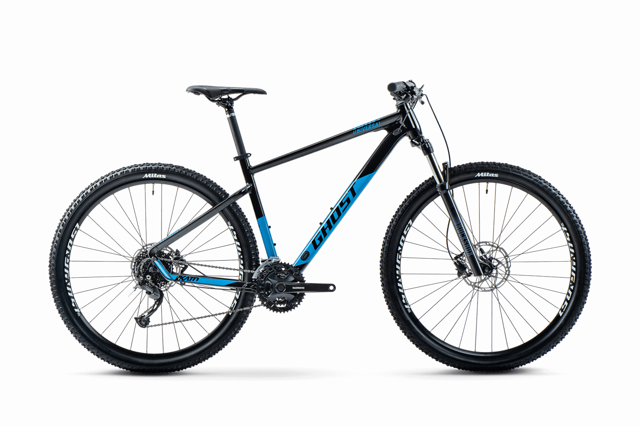 GHOST KATO UNIVERSAL black/bright blue - glossy