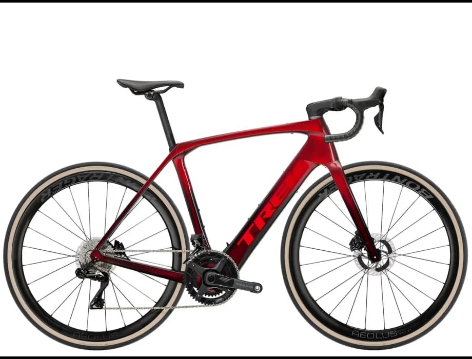 TREK Domane+ SLR 9 2026 Metallic Red Smoke'Red Carbon Smoke