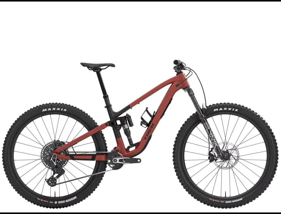 TREK Fuel EX 9 X0 AXS 2026 Matte Sedona Red'Pennyflake Splatter