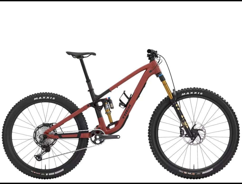 TREK Fuel MX 9 XT Gen 7 2026 Matte Sedona Red'Pennyflake Splatter