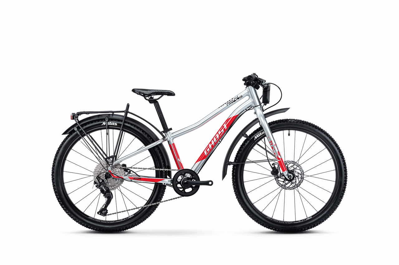 GHOST KATO 24 PRO EQ rainbow silver/riot red – glossy