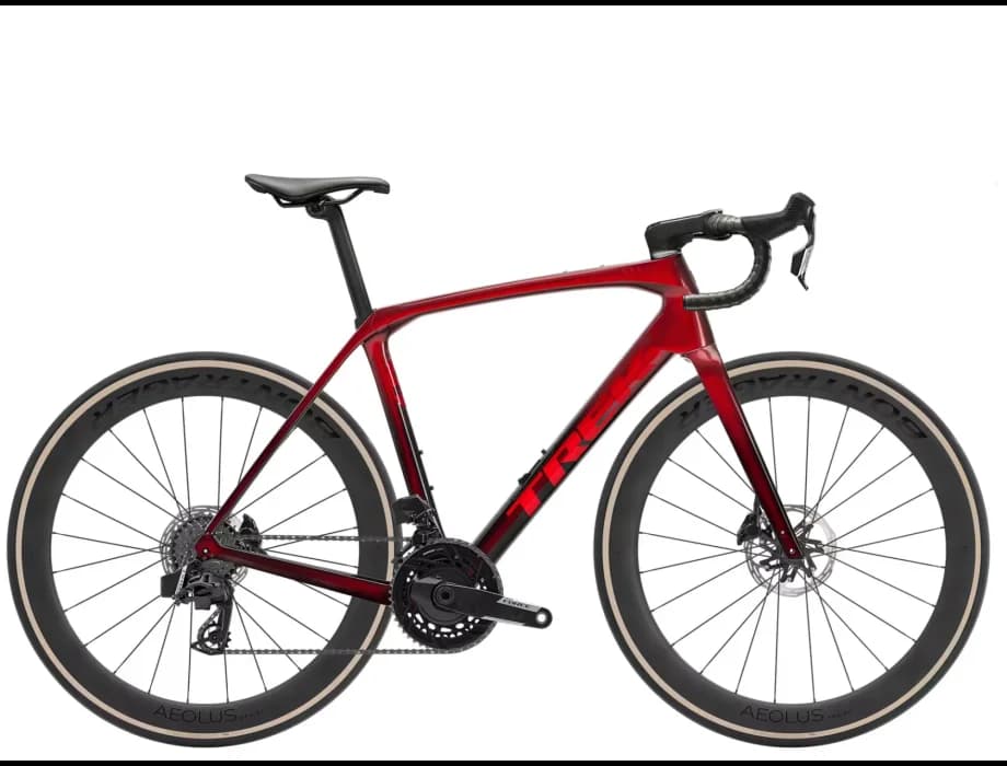 TREK Domane SLR 7 AXS Gen 4 2026 Metallic Red Smoke'Red Carbon Smoke