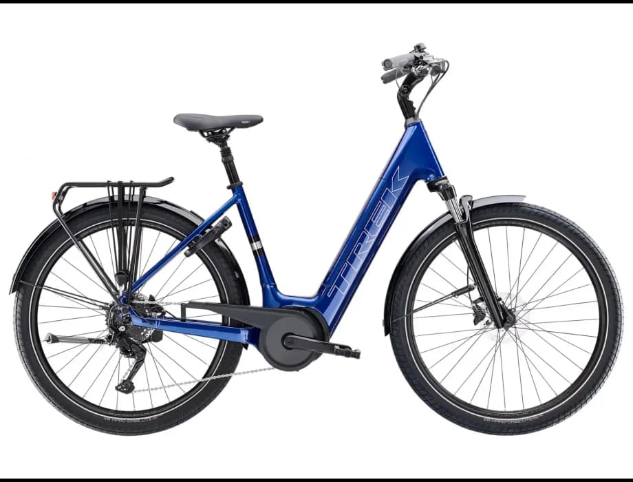 TREK Verve+ 3 Lowstep 545 Wh Gen 3 2026 Hex Blue