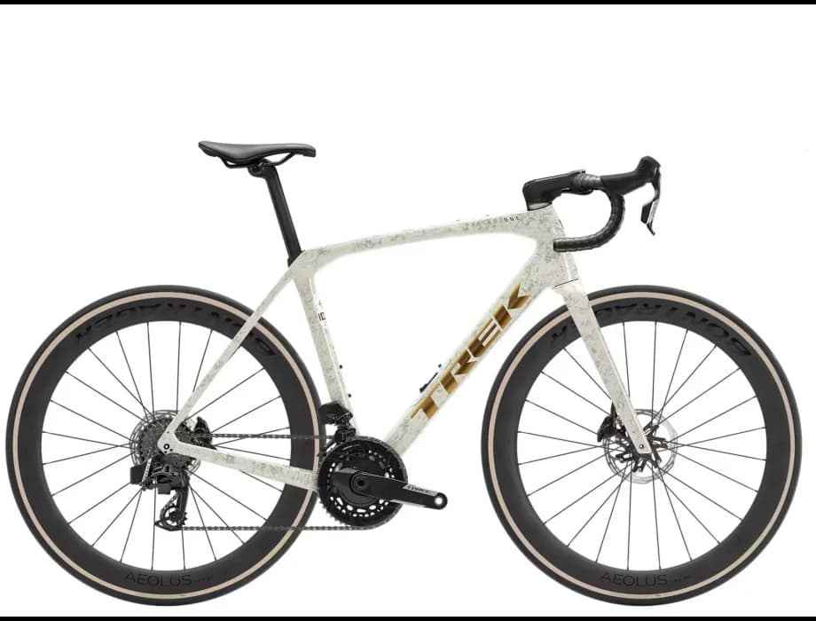 TREK Domane SLR 7 AXS Gen 4 2026 Era White'Supernova Marble