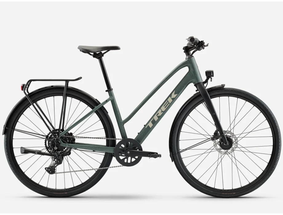 TREK FX Sport AL Equipped Midstep 2026 Keswick Green'Lichen Green Splatter