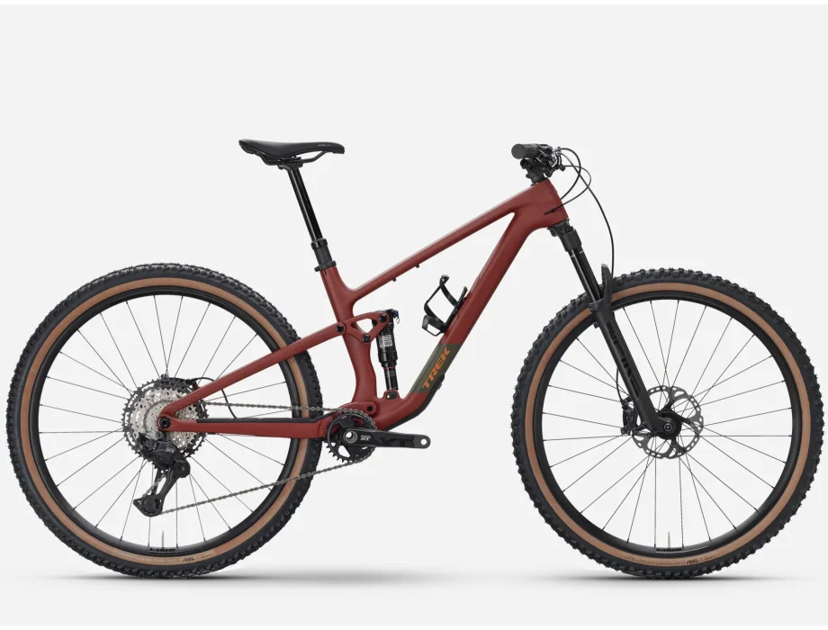 TREK Top Fuel 9.8 XT Di2 Gen 4 2026 Matte Sedona Red'Pennyflake