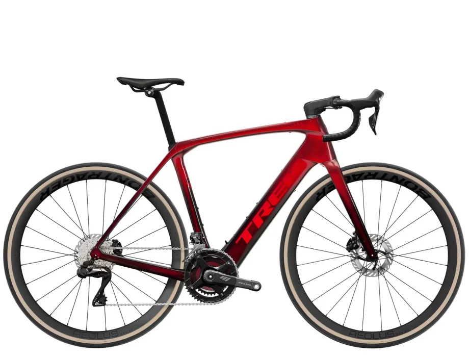 TREK Domane+ SLR 7 2026 Metallic Red Smoke'Red Carbon Smoke