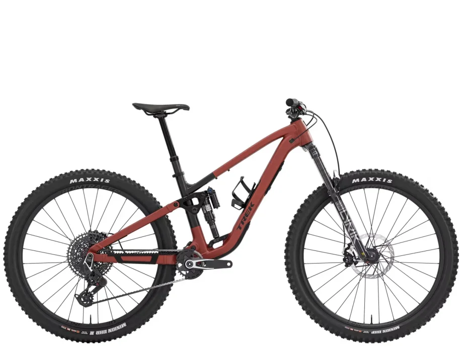 TREK Fuel EX 9 X0 AXS 2026 Matte Sedona Red'Pennyflake Splatter