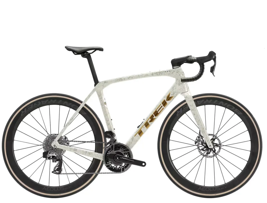 TREK Domane SLR 9 AXS Gen 4 2026 Era White'Supernova Marble