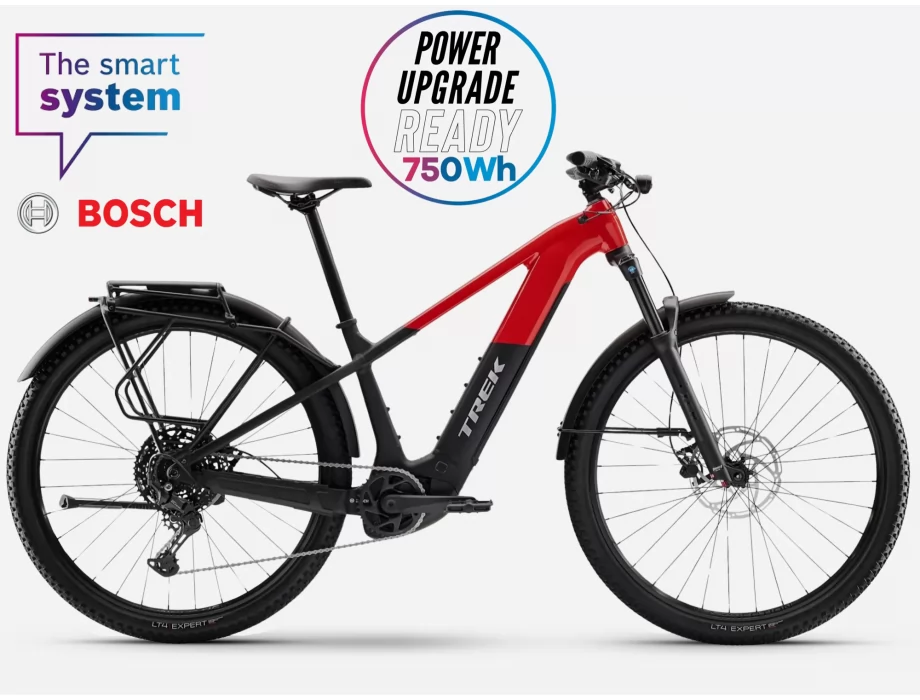 TREK Powerfly+ 4 Equipped Gen 5 2026 Radioactive Red'Dark Star