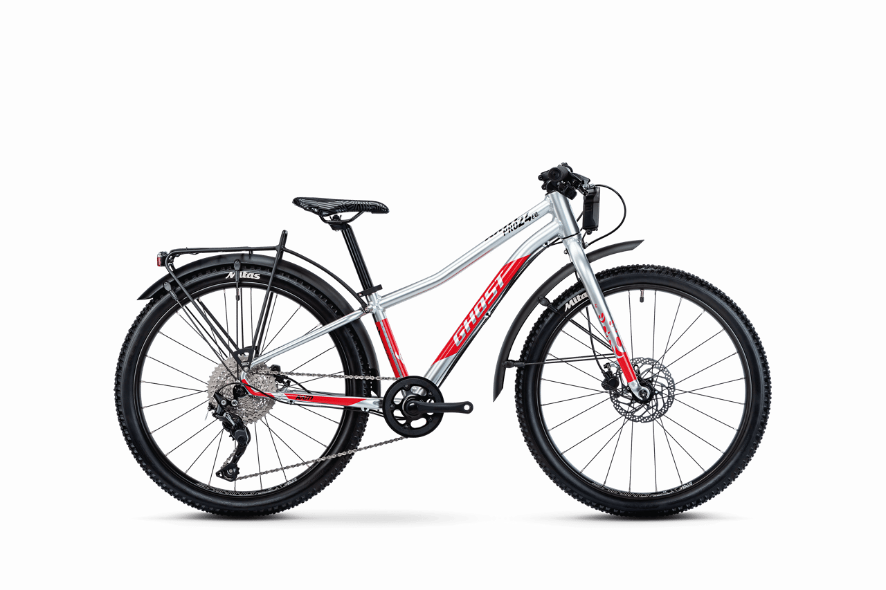 GHOST KATO 24 PRO EQ rainbow silver/riot red – glossy