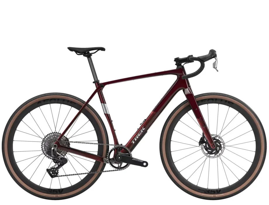 TREK Checkpoint SL 7 AXS Gen 3 2026 Dark Red'Carbon Red Smoke Splatter