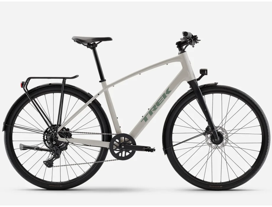 TREK FX Sport AL Equipped 2026 Buff Beige'Era White Splatter