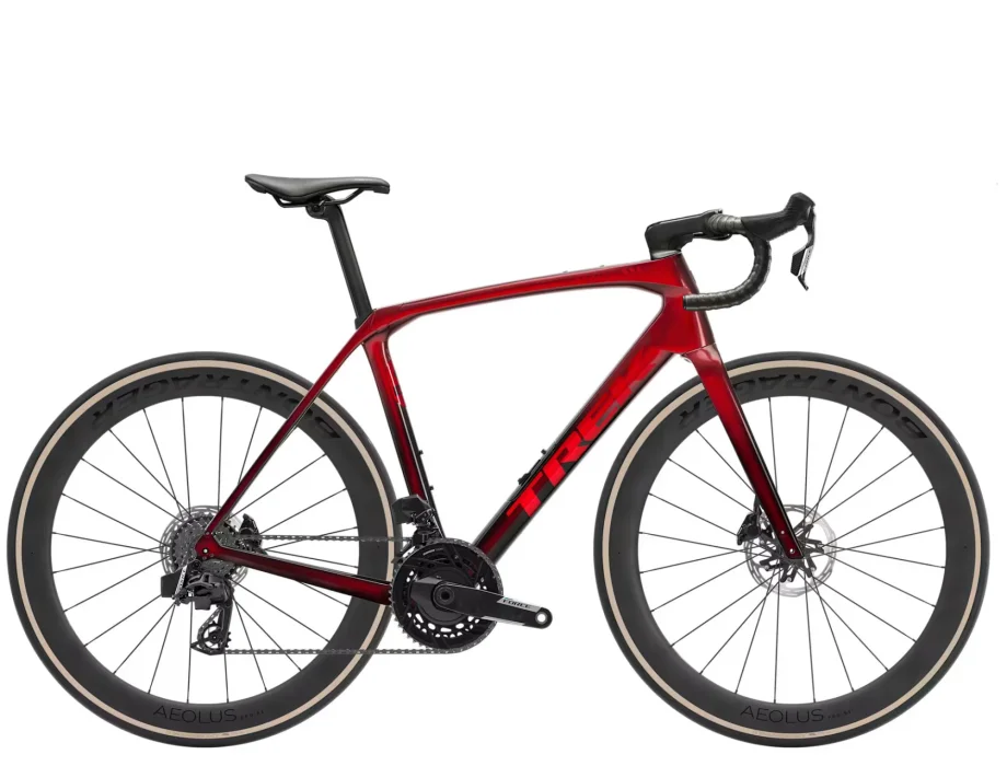 TREK Domane SLR 7 AXS Gen 4 2026 Metallic Red Smoke'Red Carbon Smoke
