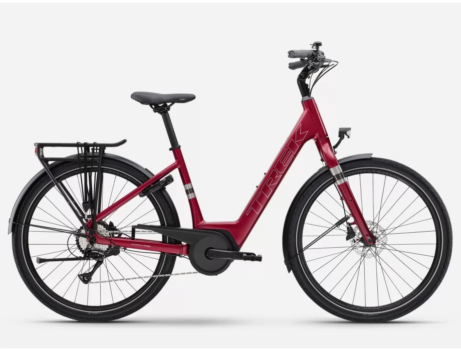 TREK Verve+ 1 Lowstep 2026 Rage Red