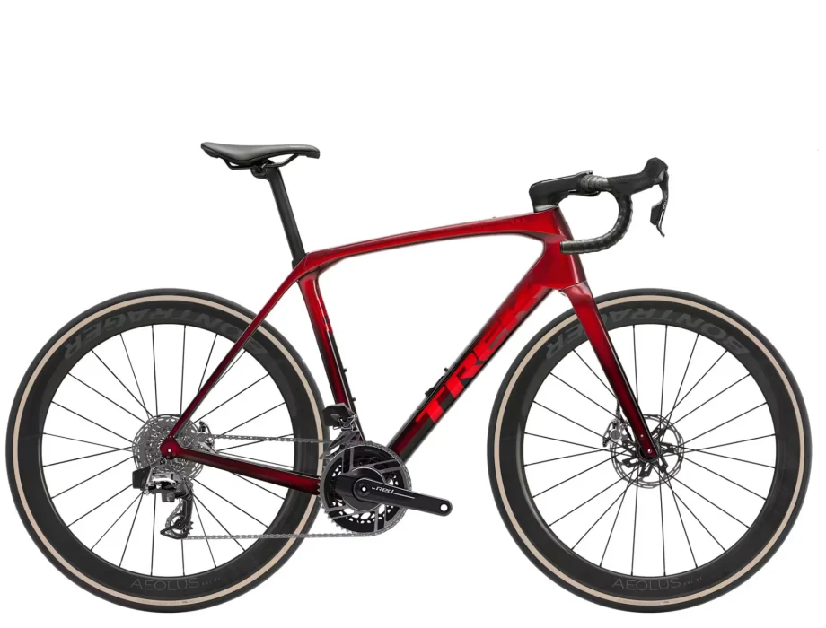 TREK Domane SLR 9 AXS Gen 4 2026 Metallic Red Smoke'Red Carbon Smoke
