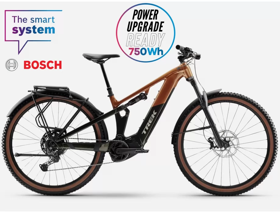 TREK Powerfly FS+ 4 Equipped Gen 4 2026 Pennyflake'Olive